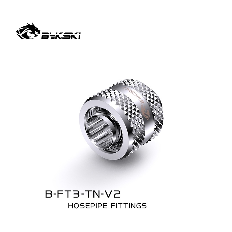 Bykski Flex 10mm ID x 13mm OD Fitting - Silver