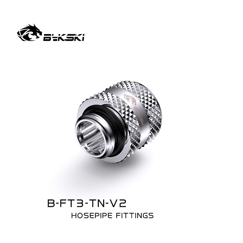 Bykski Flex 10mm ID x 13mm OD Fitting - Silver