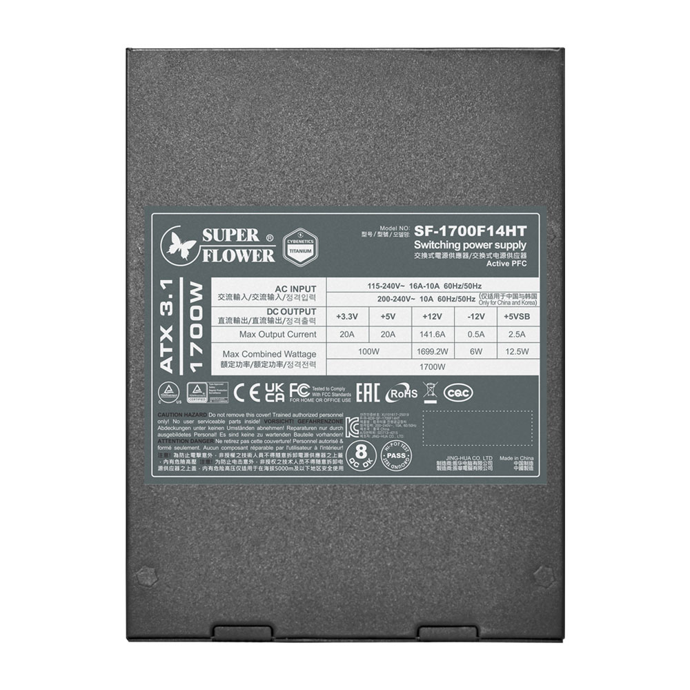 �ڼ�󤻾��ʡ�Ǽ���׳�ǧ�� SuperFlower LEADEX TITANIUM 1700W ATX3.1