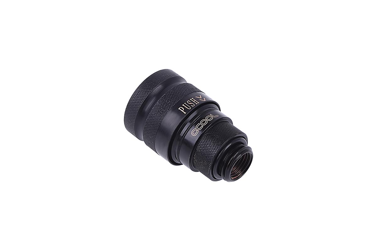 ACool Eiszapfen quick release connector female G1/4 outer thread - Deep Black