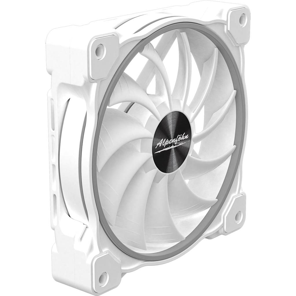 Alpenfoehn Wing Boost 3 ARGB White Edition Single 120mm Fan