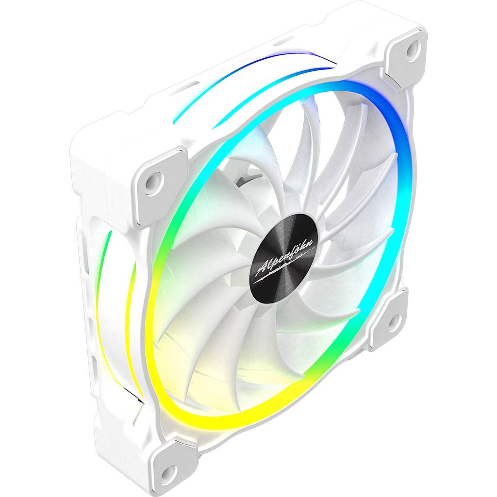 Alpenfoehn Wing Boost 3 ARGB White Edition Single 120mm Fan