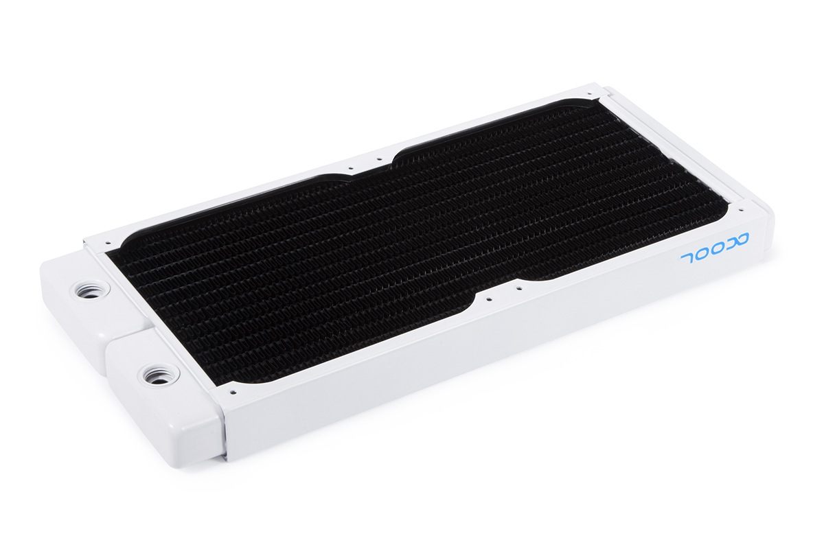 ��������λ�� ACool NexXxoS ST30 Full Copper 280mm Radiator V.2 - White Special Edition