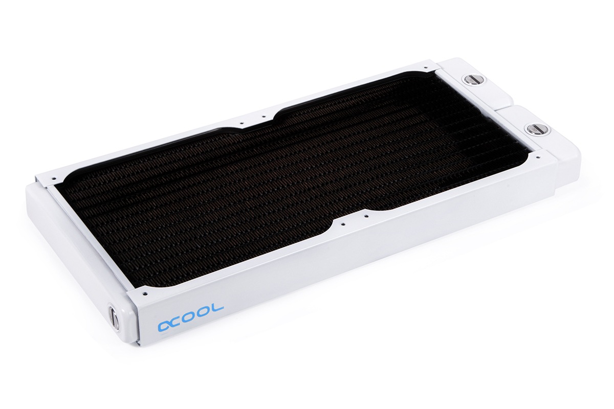 ��������λ�� ACool NexXxoS ST30 Full Copper 280mm Radiator V.2 - White Special Edition