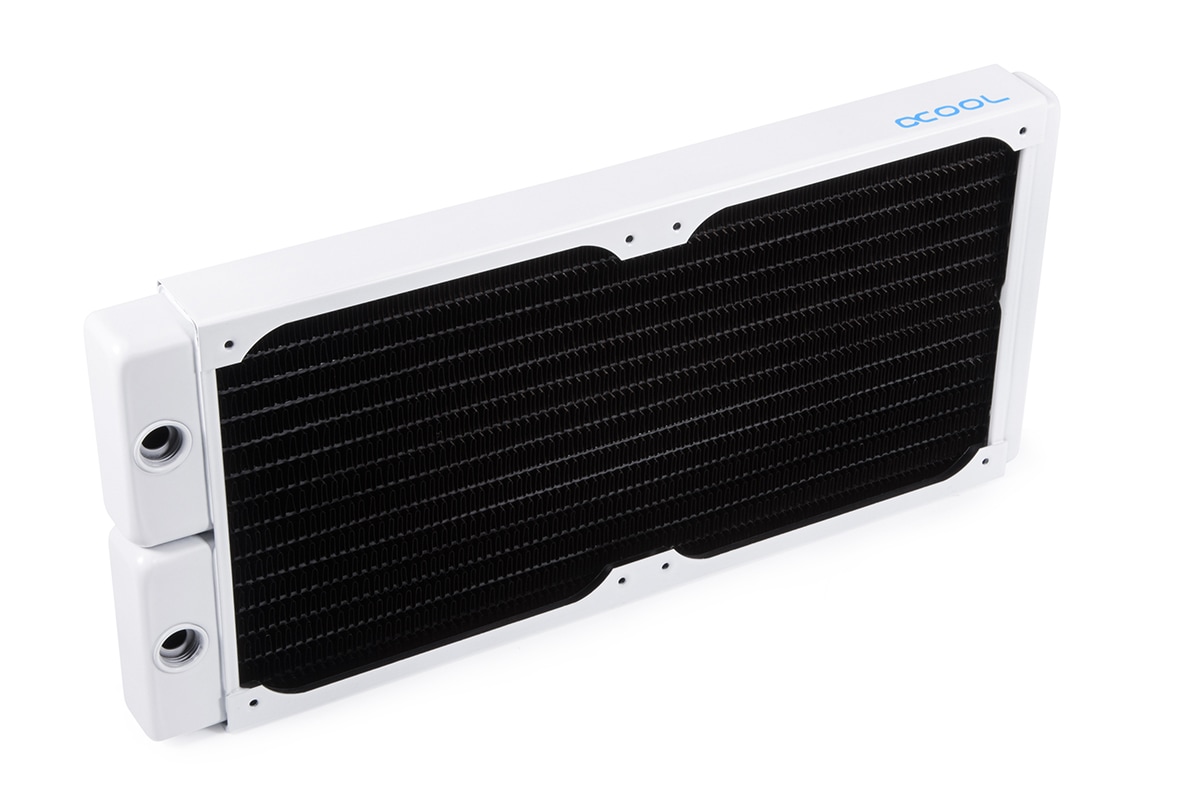 ��������λ�� ACool NexXxoS ST30 Full Copper 280mm Radiator V.2 - White Special Edition