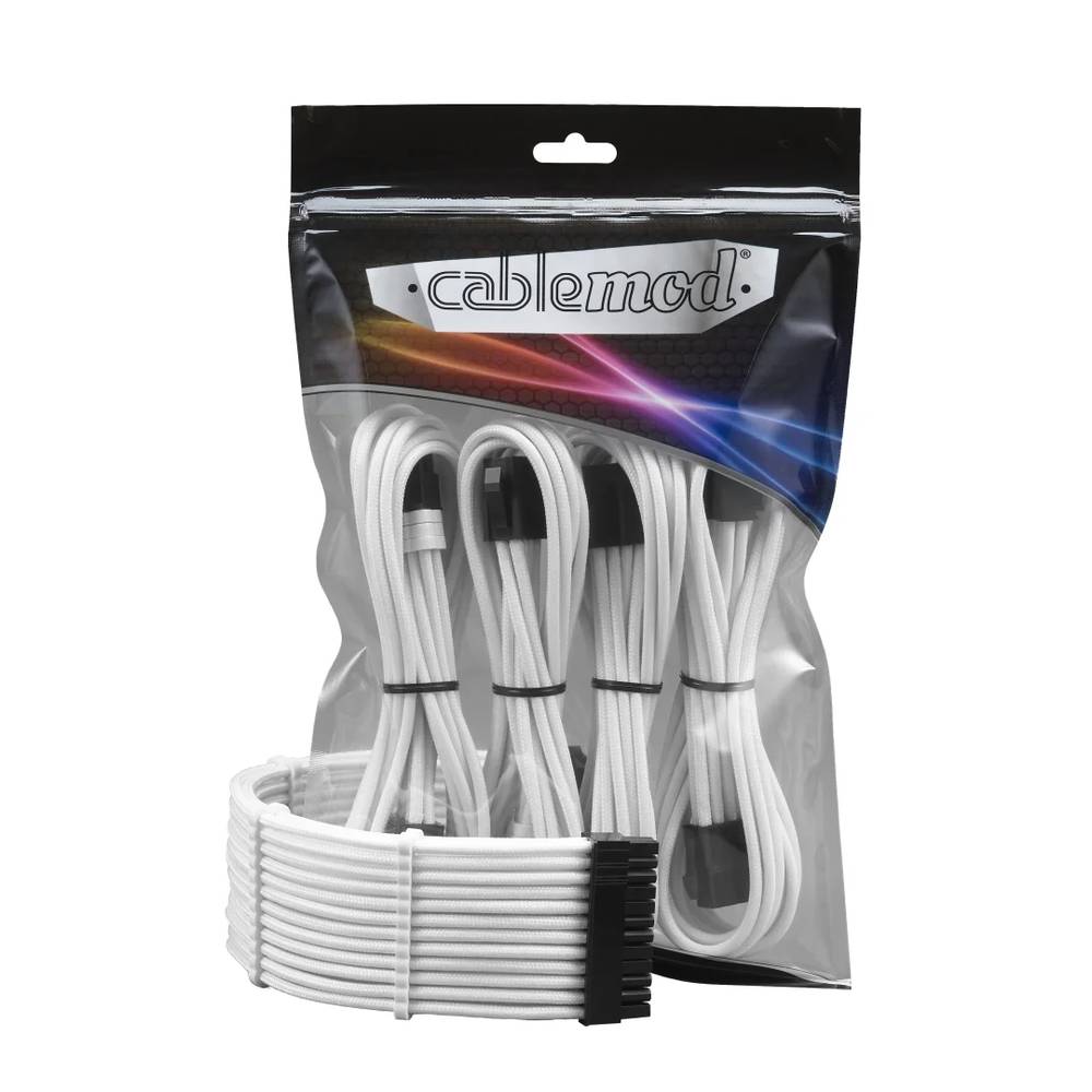 CableMod PRO ModFlex Cable Extension Kit - 8+8 Series - WHITE