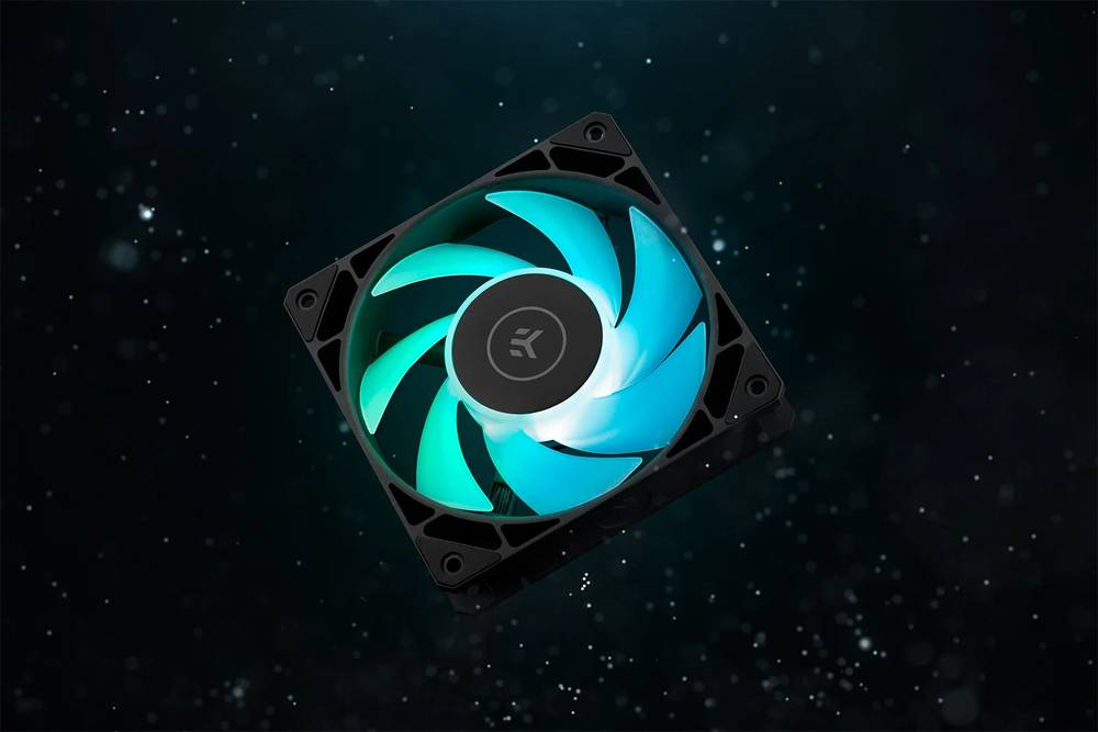 EK WaterBlocks EK-Loop Fan FPT 120 D-RGB - Black (550-2300rpm)