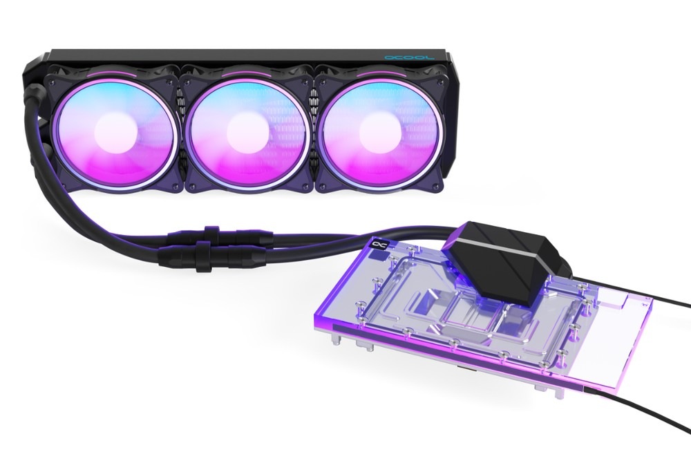 ACool Eiswolf 2 AIO - 360mm RTX 4090 AMP with Backplate