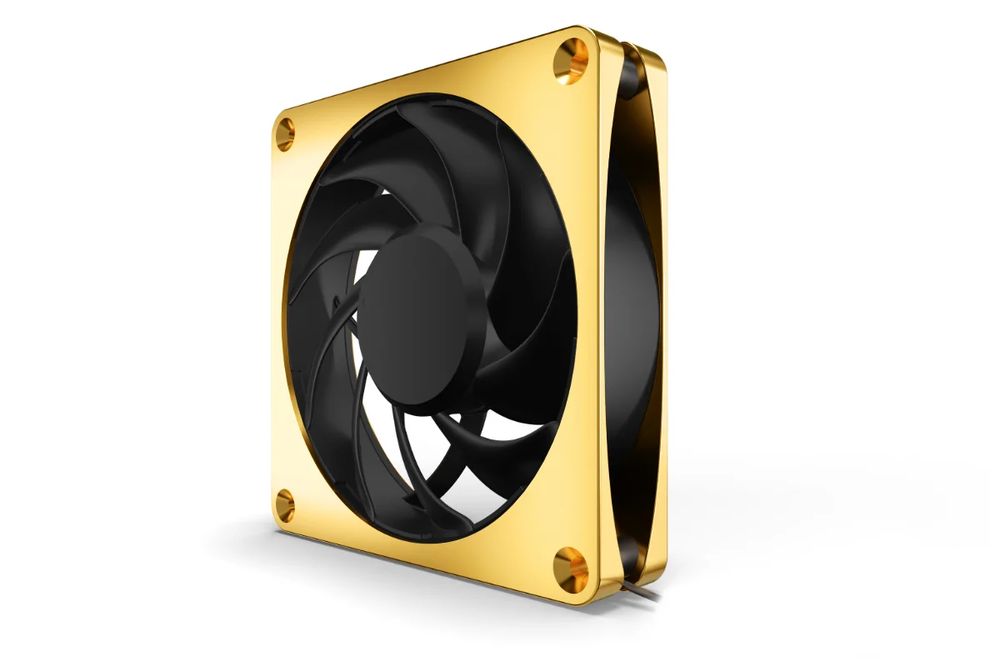 ACool Apex Stealth Metal fan 2000rpm gold (120x120x25mm)