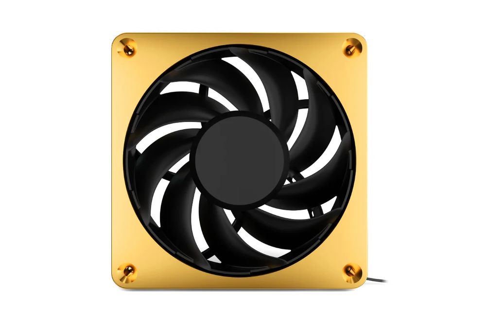 ACool Apex Stealth Metal fan 2000rpm gold (120x120x25mm)