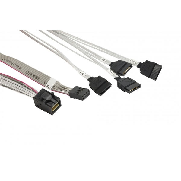 Supermicro CBL-SAST-0591 Cross-Over （方向注意） 75cm Cable