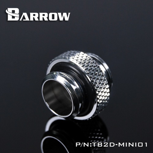 BARROW Mini Dual Male G1/4" Extender Shiny silver