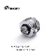 Bykski Flex 13mm ID x 19mm OD Fitting - Silver