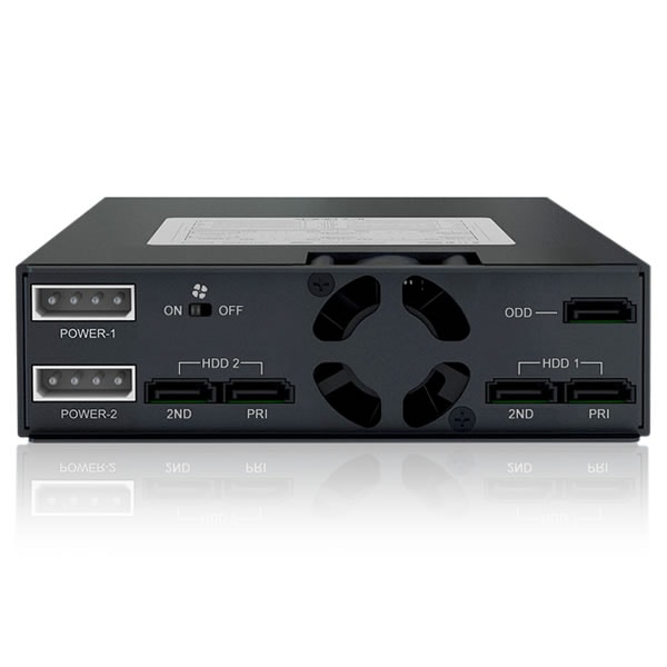 ICYDOCK MB994IPO-3SB 2.5�����HDD2�� ��������1��