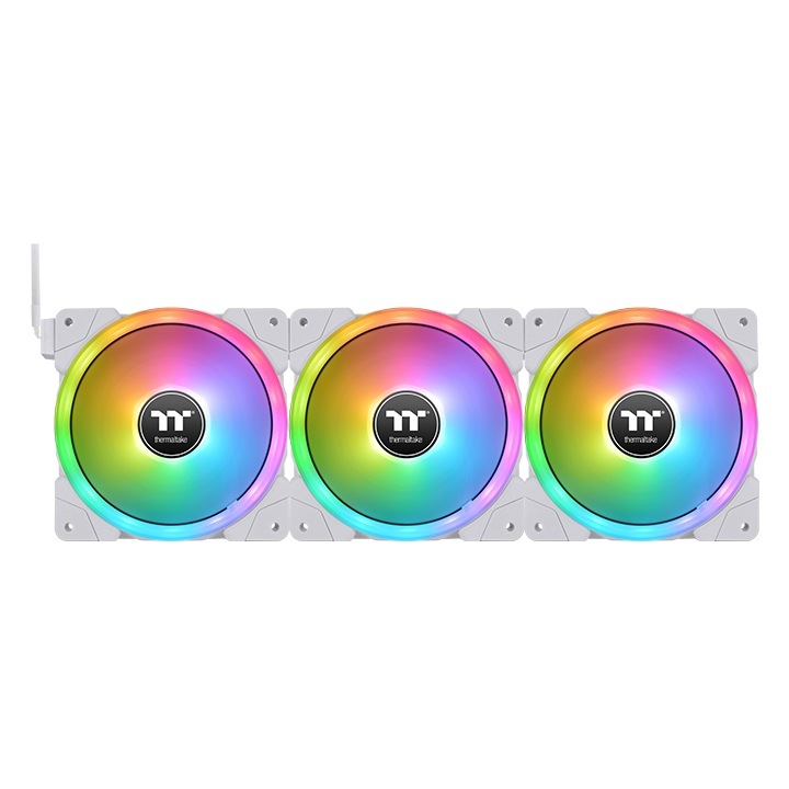 Thermaltake SWAFAN EX12 RGB White 3-FanPack (CL-F161-PL12SW-A)