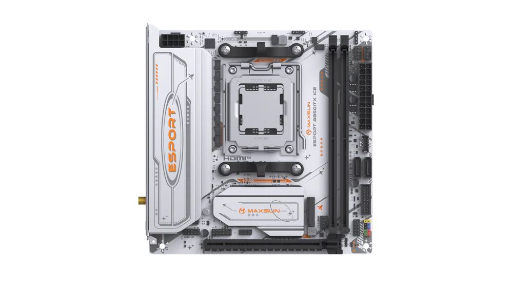 ��ͽ���ʡ�3��20��ȯ��ͽ��� MAXSUN MS-eSport B850ITX WIFI ICE