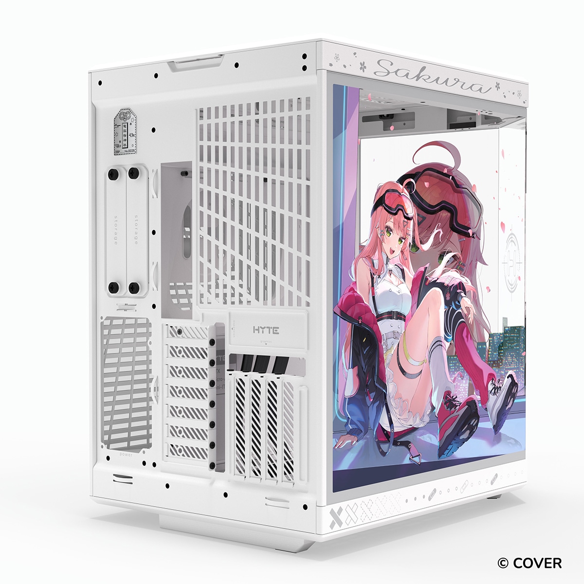 予約商品：今秋発売予定】 HYTE Y70 Sakura Miko White | PCパーツ,PC