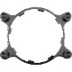 CORSAIR Hydro X Series XC7 RGB PRO CPU Water Block (1700/1200/AM5/AM4) - Black