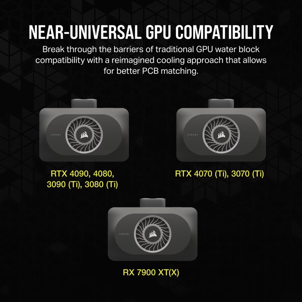 �ڼ�󤻾��ʡ�Ǽ���׳�ǧ�� CORSAIR iCUE LINK XG3 RGB HYBRID GPU Water Block (4090/4080)