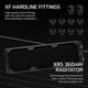 CORSAIR Hydro X Series iCUE LINK XH505i RX 360 RGB Custom Cooling Kit