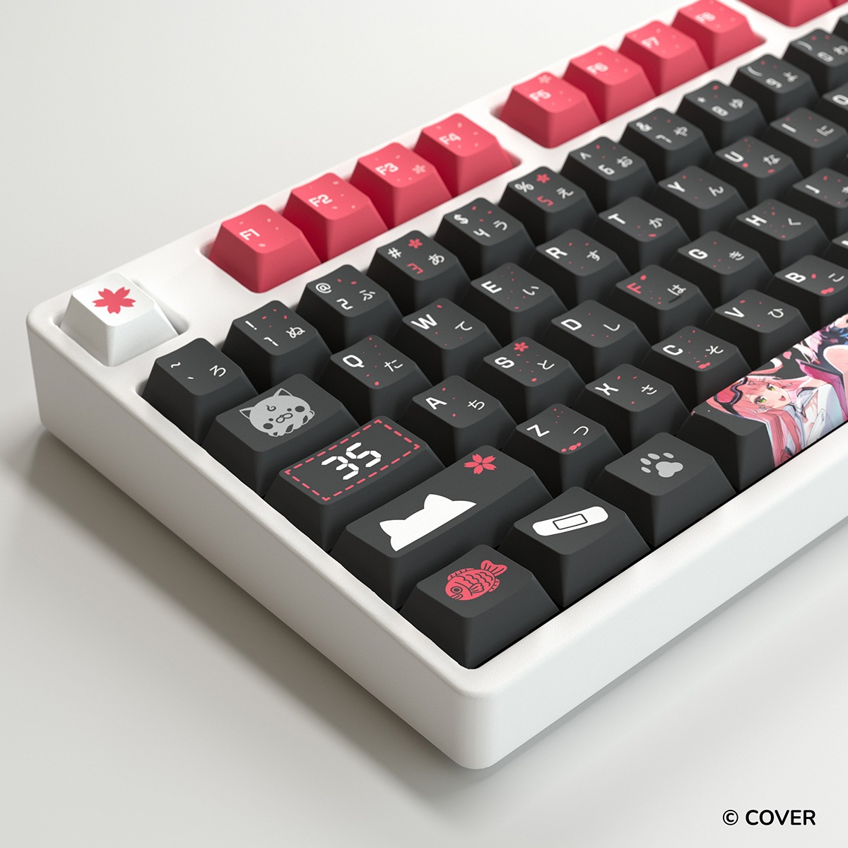 ��ͽ���ʡ�����ȯ��ͽ��� HYTE Sakura Miko Keycap Black + Mouse Pad