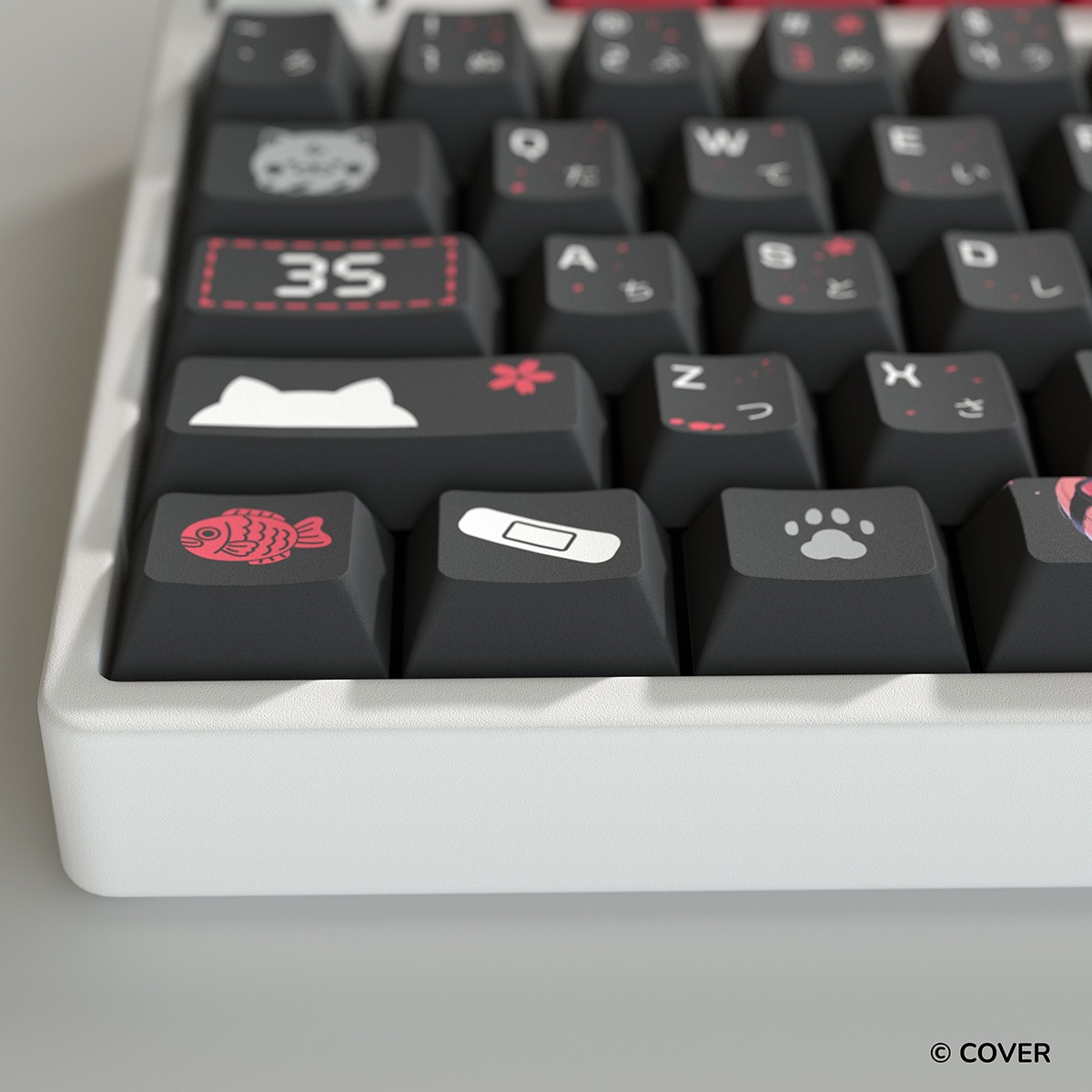 ��ͽ���ʡ�����ȯ��ͽ��� HYTE Sakura Miko Keycap Black + Mouse Pad