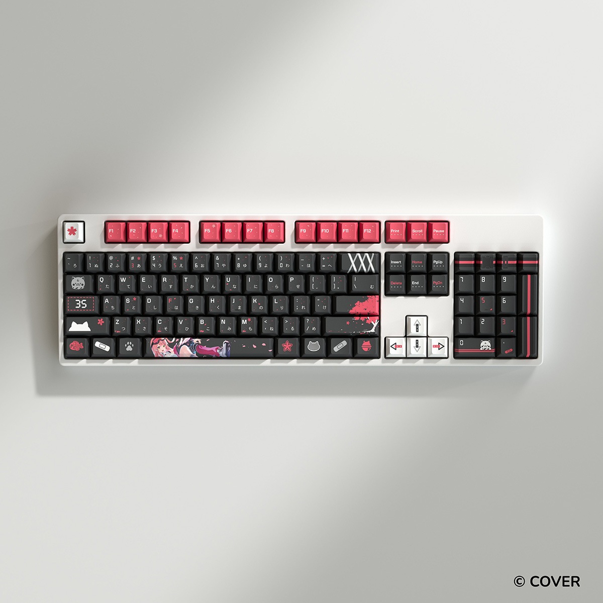 ��ͽ���ʡ�����ȯ��ͽ��� HYTE Sakura Miko Keycap Black + Mouse Pad