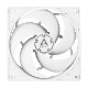 佪λ ARCTIC P12 PWM PST White/White
