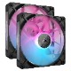 �ڼ�󤻾��ʡ�Ǽ���׳�ǧ�� CORSAIR iCUE LINK RX140 RGB Starter Kit (�ե���2�ĥ��å�)