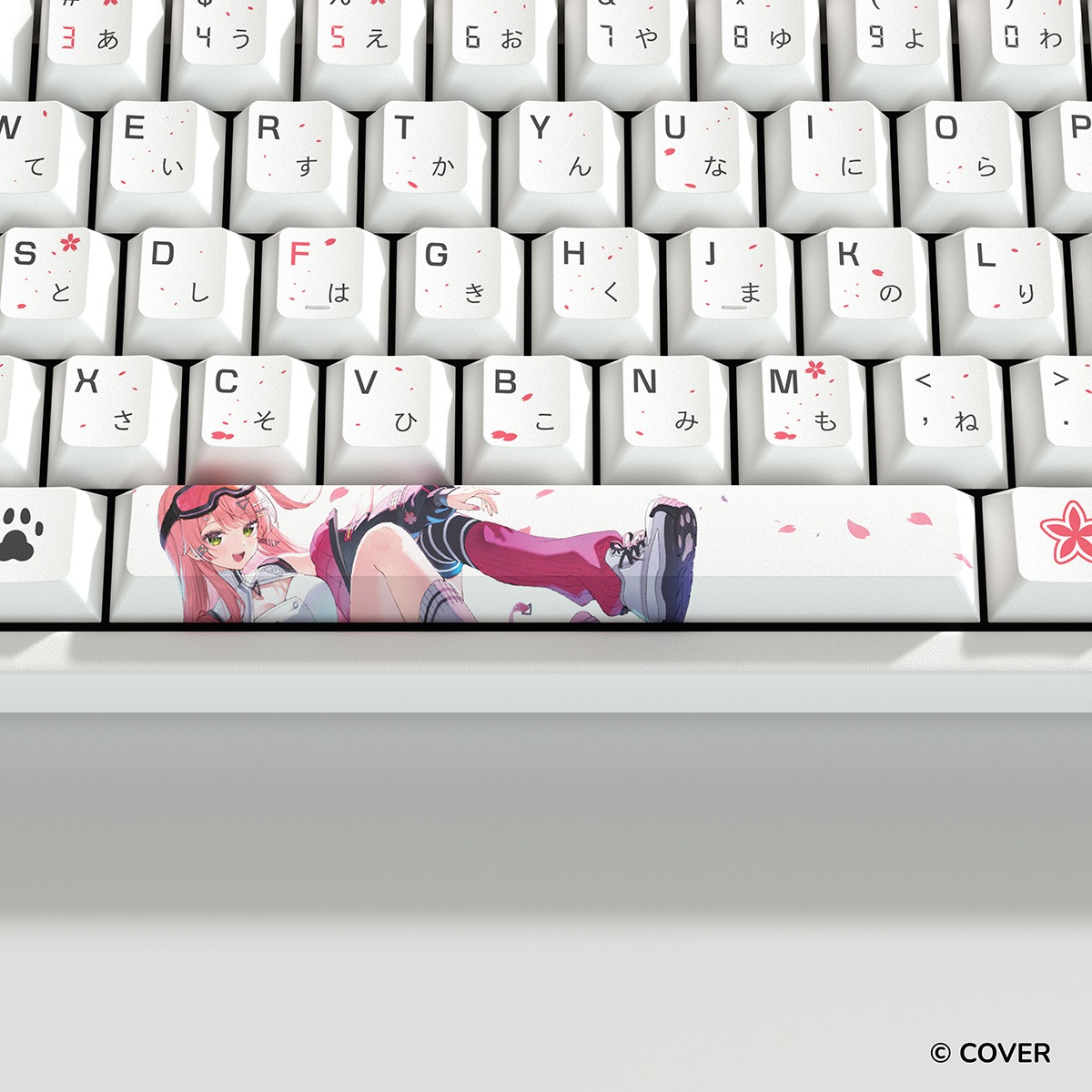 ��ͽ���ʡ�����ȯ��ͽ��� HYTE Sakura Miko Keycap White + Mouse Pad