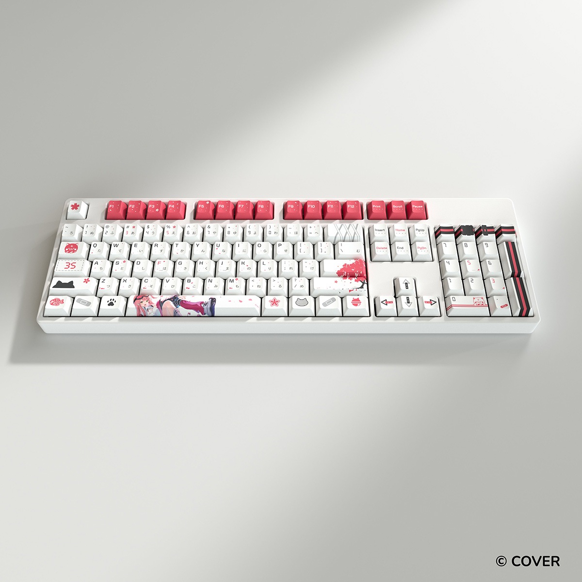��ͽ���ʡ�����ȯ��ͽ��� HYTE Sakura Miko Keycap White + Mouse Pad