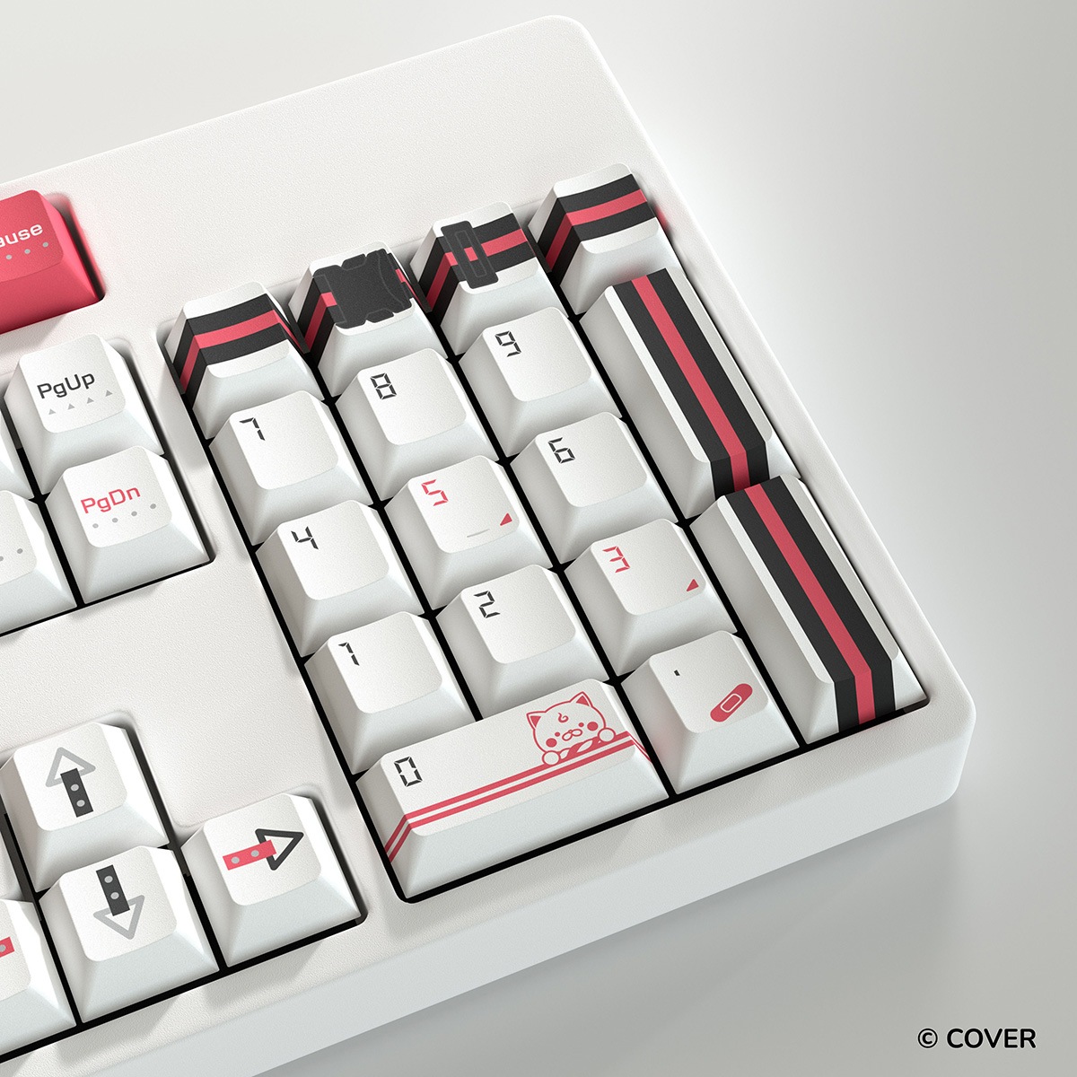 ��ͽ���ʡ�����ȯ��ͽ��� HYTE Sakura Miko Keycap White + Mouse Pad