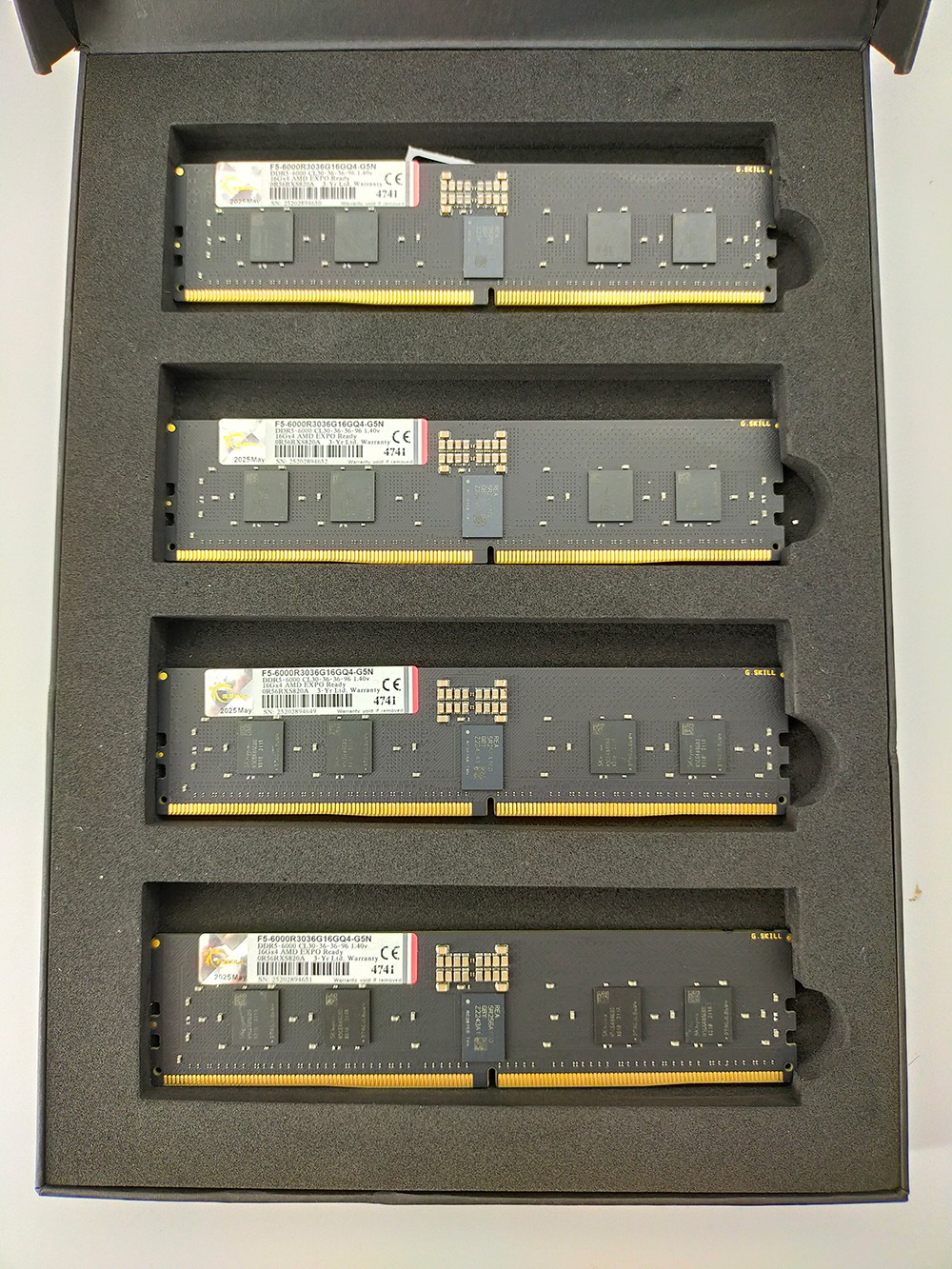 ������� DDR5-RDIMM ECC�� G.SKILL Zeta R5 Neo F5-6000R3036G16GQ4-G5N 64GB (4x16GB)