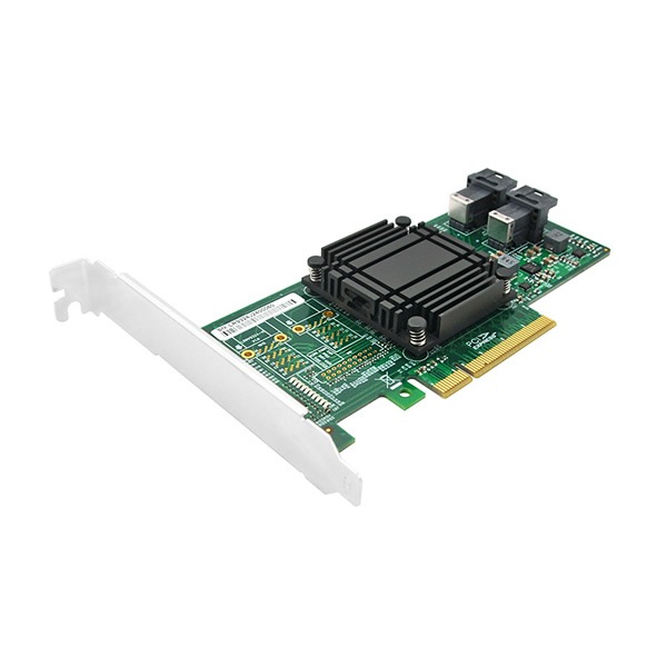 LRNV9324-2I Dual Port PCIe 3.0 x8 to U.2 SFF-8643 NVMe Host Bus Adapter