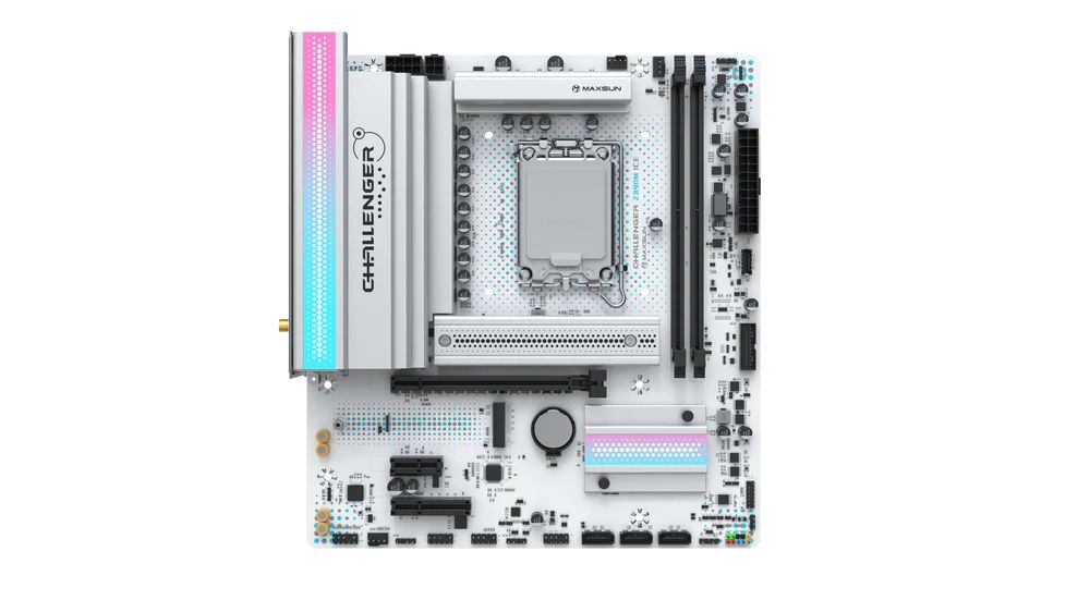 �ڼ�󤻾��ʡ�Ǽ���׳�ǧ�� MAXSUN MS-Challenger Z890M WIFI ICE