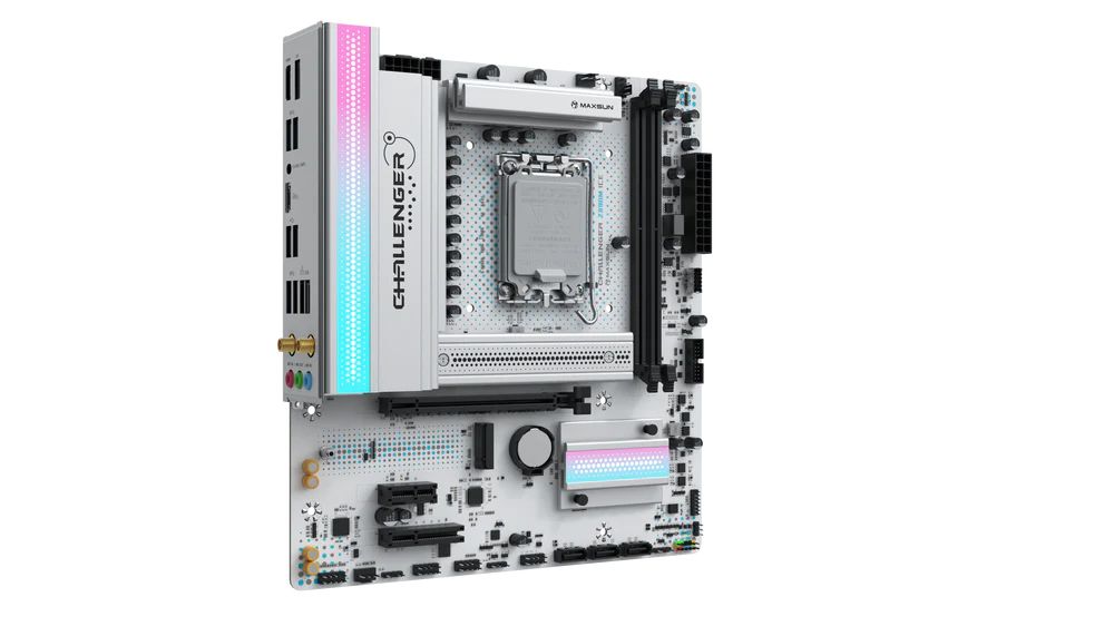 �ڼ�󤻾��ʡ�Ǽ���׳�ǧ�� MAXSUN MS-Challenger Z890M WIFI ICE