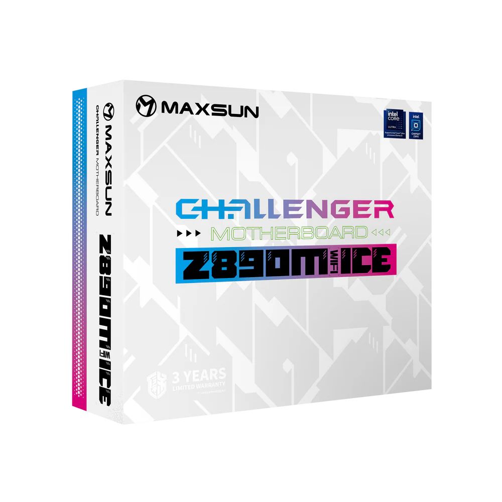 �ڼ�󤻾��ʡ�Ǽ���׳�ǧ�� MAXSUN MS-Challenger Z890M WIFI ICE