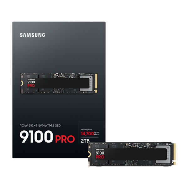 SAMSUNG MZ-VAP1T0B-IT 1TB NVMe M.2 PCIe 5.0 SSD 9100 PRO