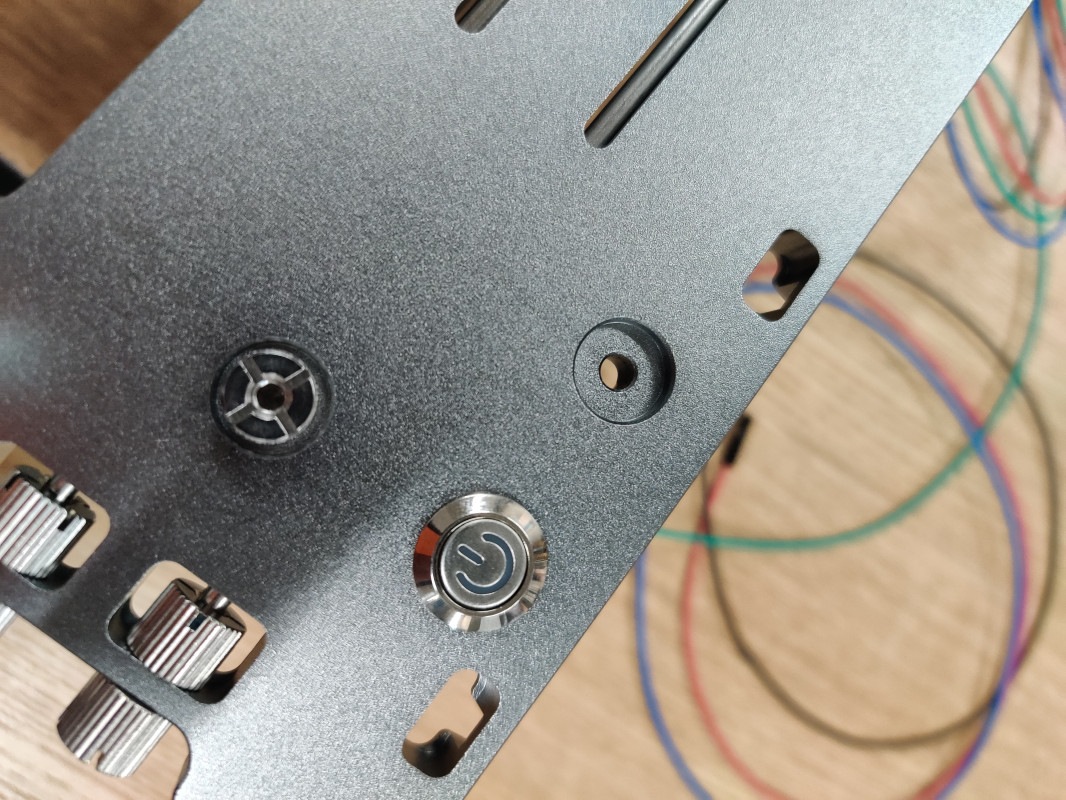 12mm Push Button Switch with 50cm wire harness(�ꥻ�åȥ����å�������)