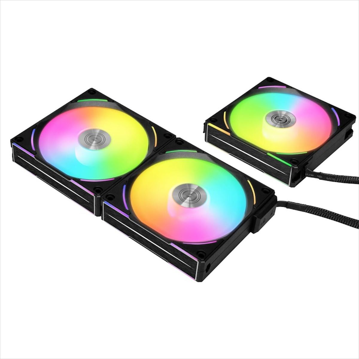 取寄せ商品：納期要確認】 Lian Li UNI FAN AL120 V2 BK 3Pack | PC