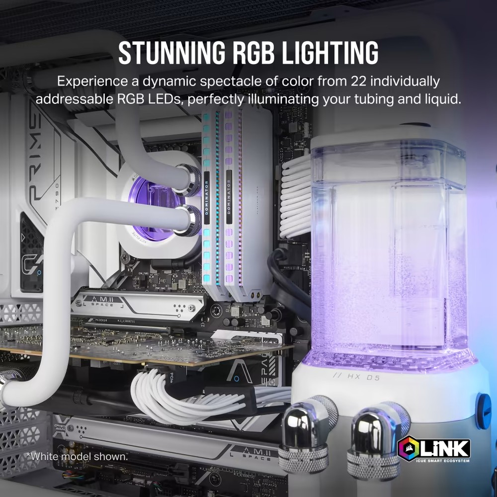 ��������λ�� CORSAIR iCUE LINK XD5 RGB ELITE Pump/Reservoir Combo - Stealth Gray