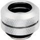 CORSAIR Hydro X Series XF Hardline 12mm OD Fitting Four Pack - Chrome