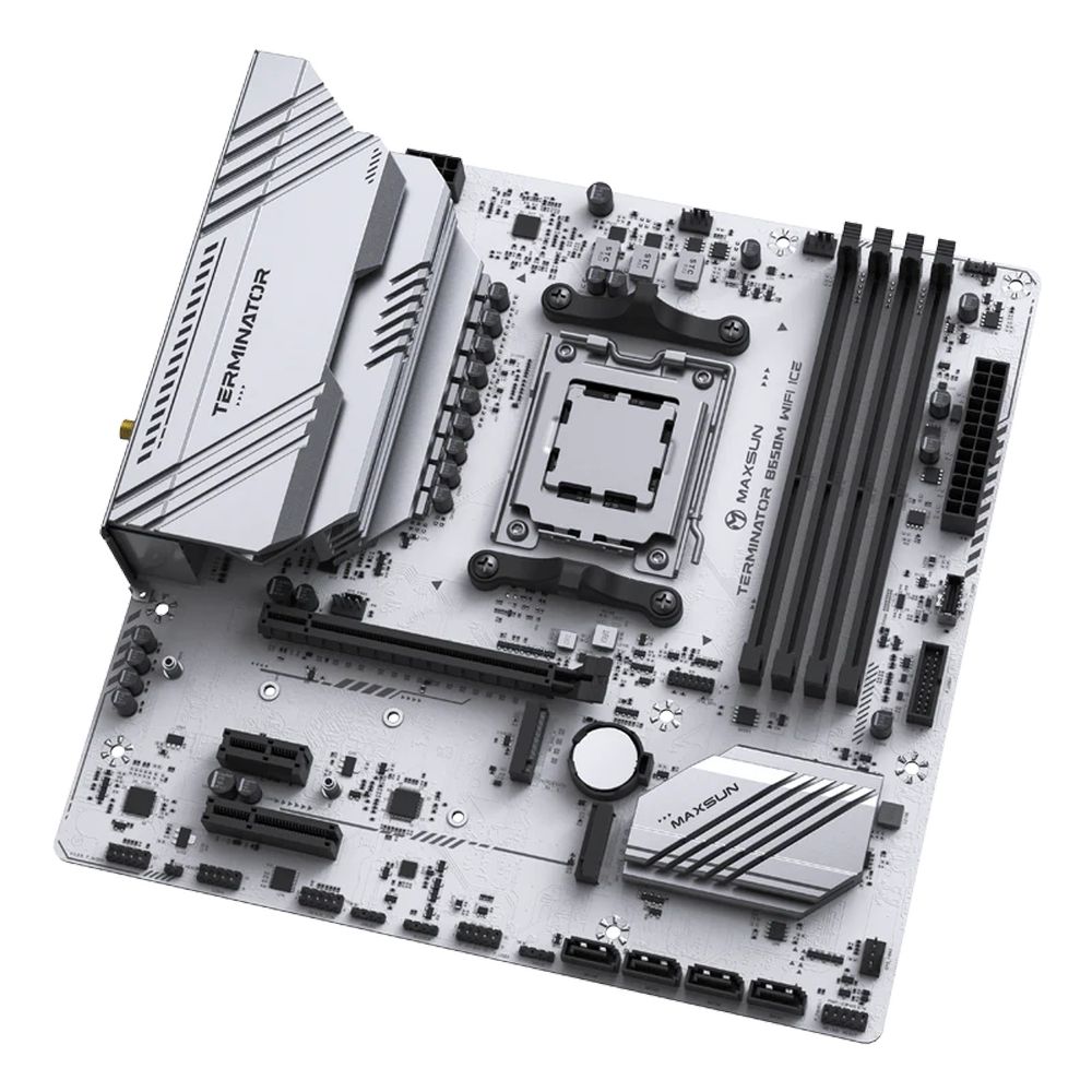 �ڼ�󤻾��ʡ�Ǽ���׳�ǧ�� MAXSUN MS-Terminator B650M WIFI ICE