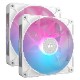 CORSAIR iCUE LINK RX140 RGB WHITE Starter Kit (ファン2個セット)