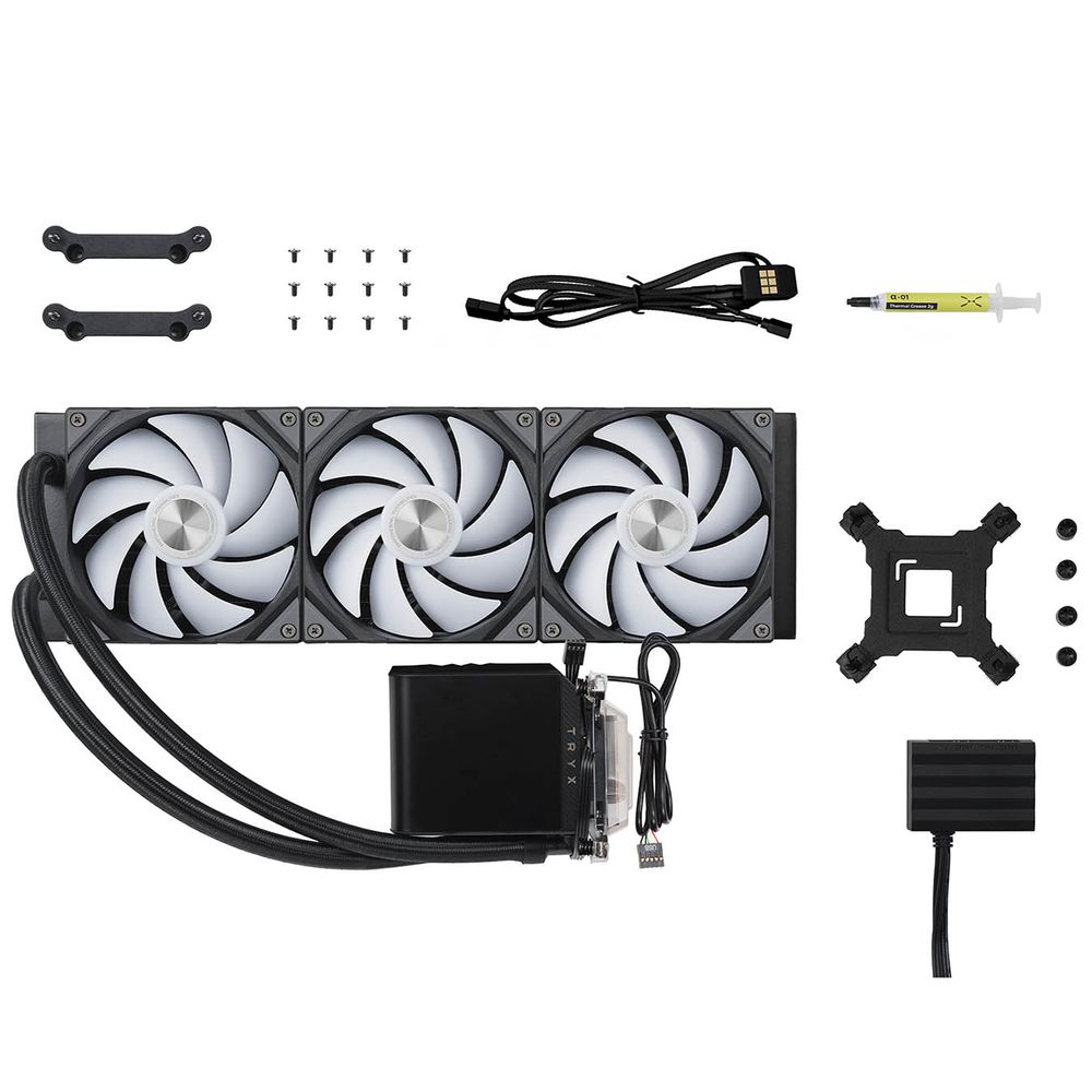 TRYX PANORAMA ARGB 360 BLACK