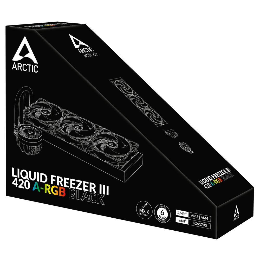 ARCTIC Liquid Freezer III Pro 420 A-RGB Black