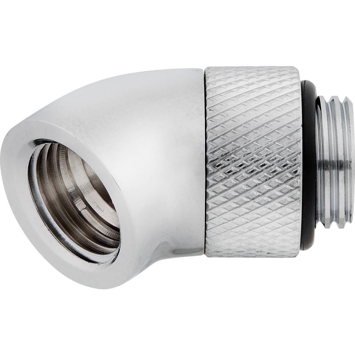 CORSAIR Hydro X Series 45�� Rotary Adapter Twin Pack - Chrome