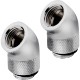 CORSAIR Hydro X Series 45�� Rotary Adapter Twin Pack - Chrome