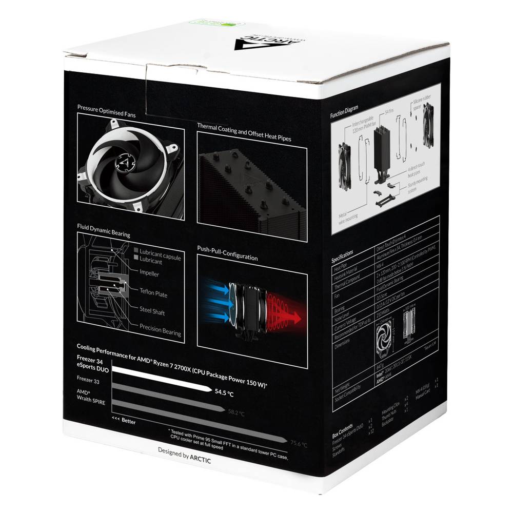 ���ò�50%���ա� ARCTIC Freezer 34 eSports DUO White Rev.2