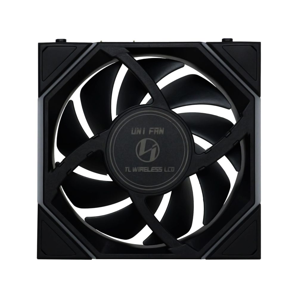 Lian Li UNI FAN TL WIRELESS LCD 120 BK Reverse Blade Triple Pack